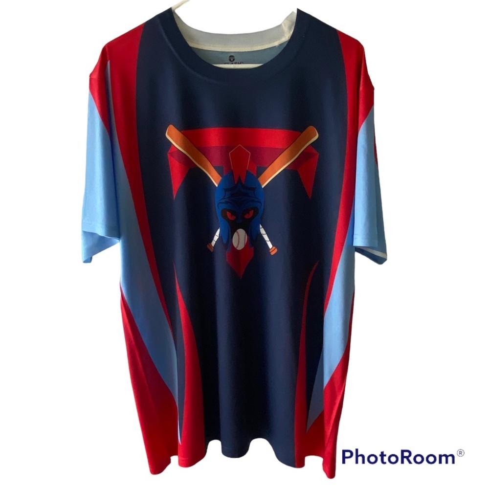 Flash T-Shirt Character baseball themed. SZ XL  NWOT